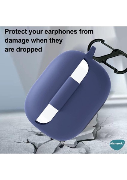 Vivo Tws 2 Mat Silikon Kılıf Kırmızı fiyatları