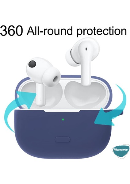 Vivo Tws 2 Mat Silikon Kılıf Kırmızı modelleri