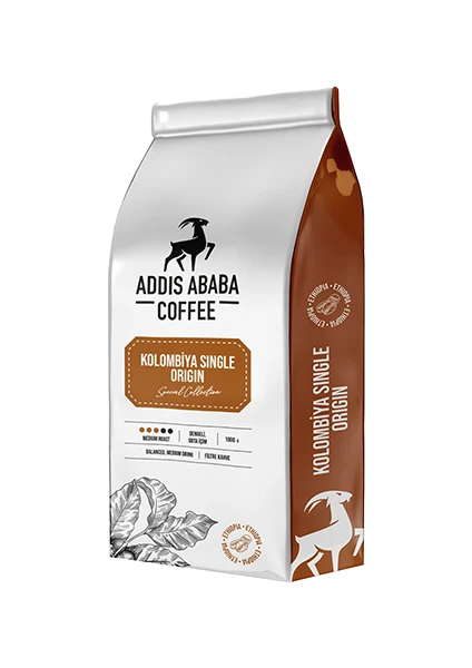 Addis Ababa Coffee Coffee Kolombiya Single Origin 250 gr