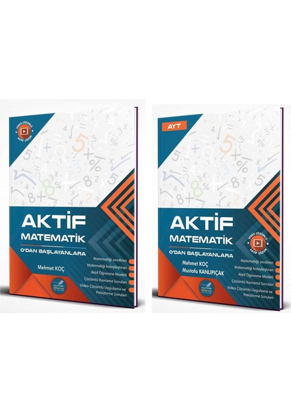 Aktif Öğrenme Yayınları TYT ve AYT Matematik 0'dan Başlayanlara Seti 2 Kitap