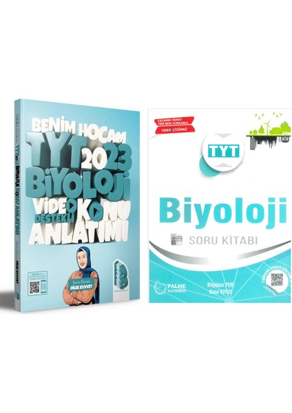 TYT Biyoloji Konu ve Palme Soru Bankası Seti 2 Kitap