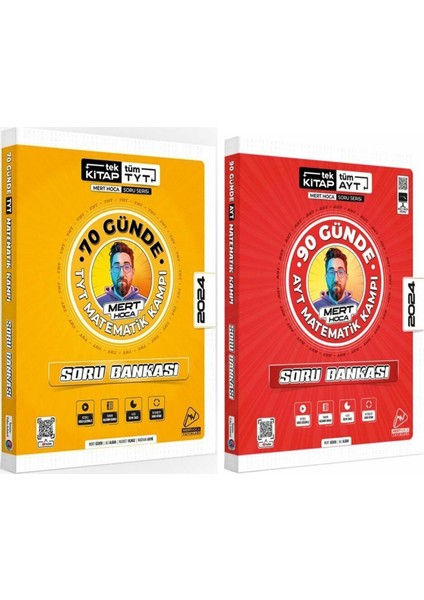TYT AYT Matematik Soru Bankası Seti 2 Kitap