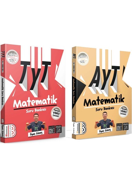 TYT AYT Matematik Soru Bankası Seti 2 Kitap