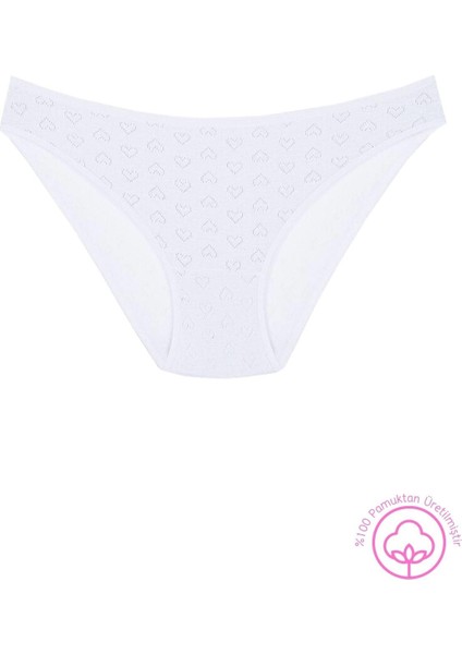 1501 Kalpli Pamuklu 5'li Kadın Bikini Külot Paketi 1501-V1 modelleri