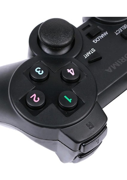 Siyah Oyun Kolu Analog USB Oyun Kolu Joystick Pc Oyun Kolu Gamepad Konsol