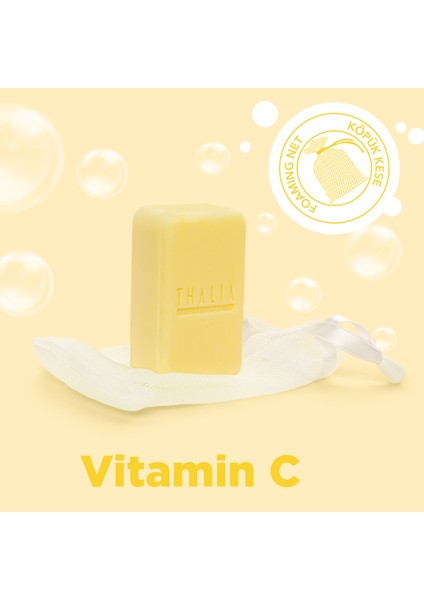 Canlandırmaya Yardımcı Vitamin C & Collagen Lifli Sabun 140gr