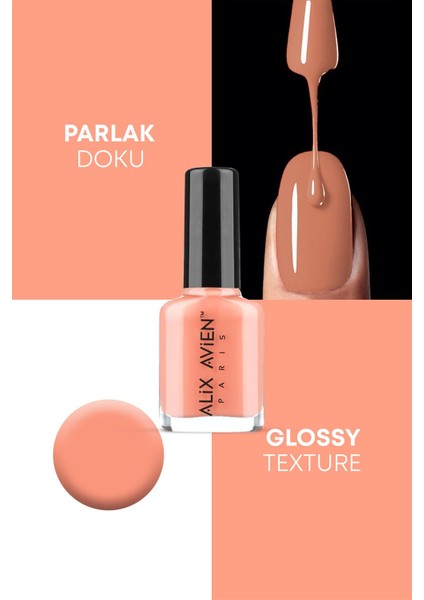 Oje 48 - Yüksek Pigmentli Uzun Süreli Kalıcılık Hızlı Kuruma - Nail Lacquer 48