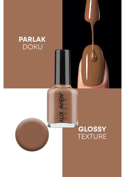 Nude Oje 09 - Yüksek Pigmentli Uzun Süreli Kalıcılık Hızlı Kuruma - Nail Lacquer 09