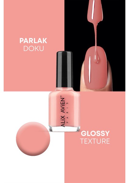 Yavruağzı Oje 10 - Yüksek Pigmentli Uzun Süreli Kalıcılık Hızlı Kuruma - Nail Lacquer 10