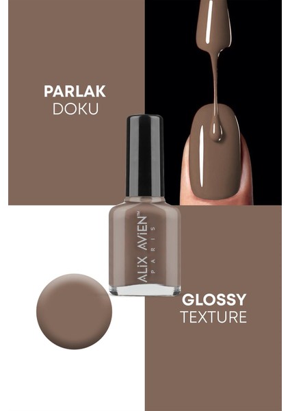 Nude Oje 52 - Yüksek Pigmentli Uzun Süreli Kalıcılık Hızlı Kuruma - Nail Lacquer 52