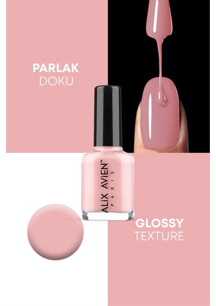 Somon Oje 64 - Yüksek Pigmentli Uzun Süreli Kalıcılık Hızlı Kuruma - Nail Lacquer 64