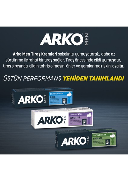 Men Hydrate Tıraş Kremi 4x90 gr