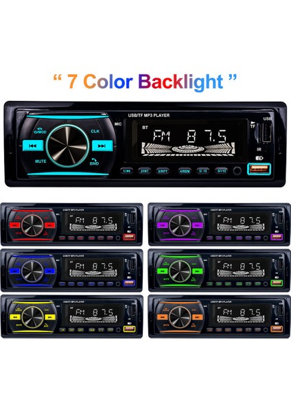 Multifunction 920S 2025 Özel Seri 2xusb 7 Renk Oto Teyp Bluetooth Sd Aux modelleri