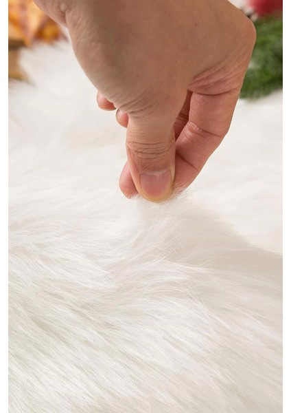 Runner Tavşan Tüyü, Yılbaşı Runner, Yılbaşı Masa Örtüsü 120*30 cm Yılbaşı - Noel - Christmas fırsatları