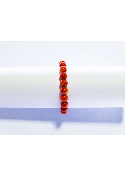 Mercan 8mm Doğal Taş Bileklik fırsatları