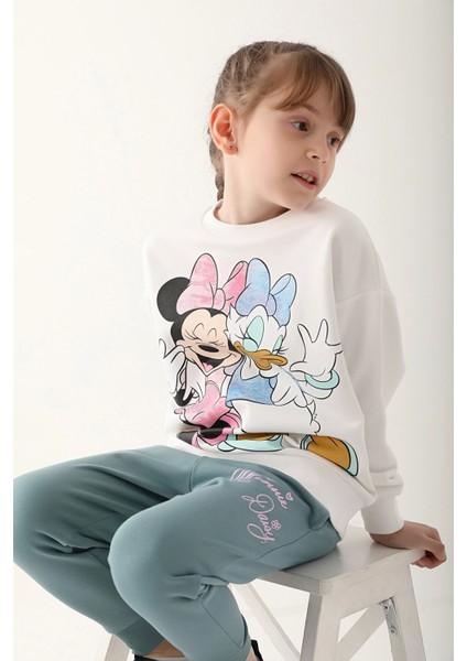 Disney 4815-3 Minnie Mouse Kız Çocuk İkili Takım