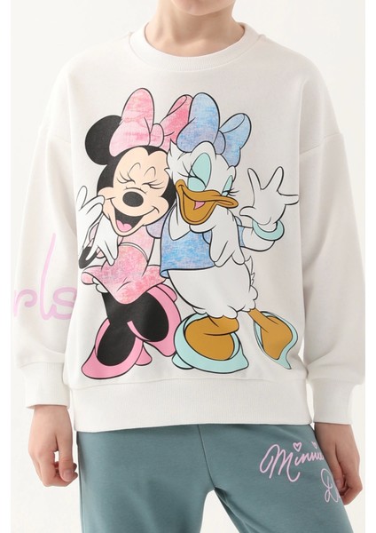 Disney 4815-3 Minnie Mouse Kız Çocuk İkili Takım