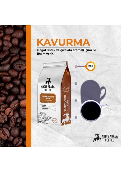 Professional Barista Kolombiya Single Origin 1000 Gr. Kahve ( H )