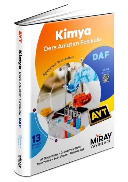 Miray Yayınları AYT Kimya Ders Anlatım Fasikülü