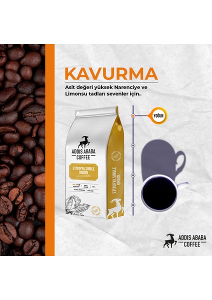 Premium Gold Collection Etiyopya Single Origin 1000 Gr.