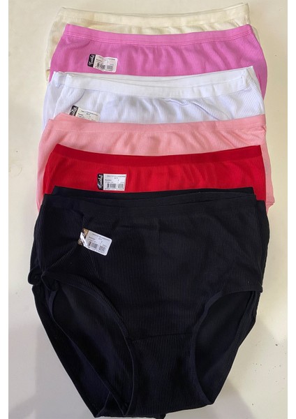 0959 Kaşkorse Bato Külot Karışık Renkli 3'lü Paket