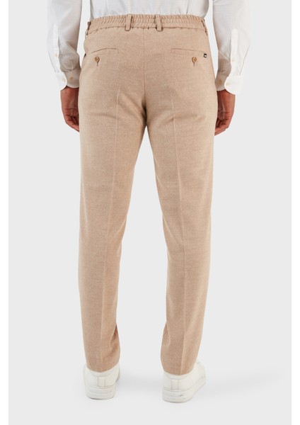 Yün ve Streç Karışımlı Slim Fit Pantolon Erkek Pantolon 50503253 131