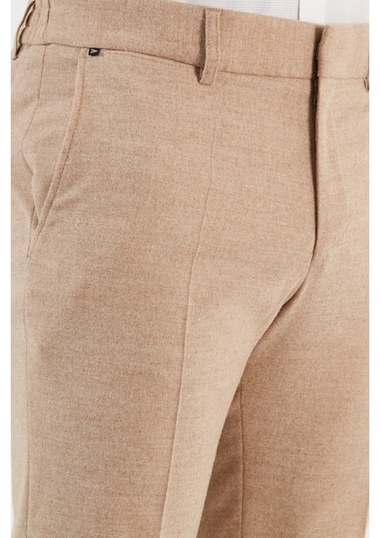 Yün ve Streç Karışımlı Slim Fit Pantolon Erkek Pantolon 50503253 131