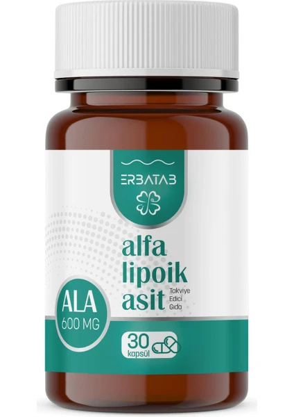 Alfa Lipoik Asit 600 mg 30 Kapsül