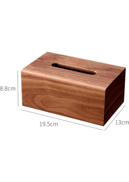 Banyo Masa Üstü Ofis ve Ev Için Ahşap Doku Kutusu Süs Peçete Kılıfı (Yurt Dışından) modelleri
