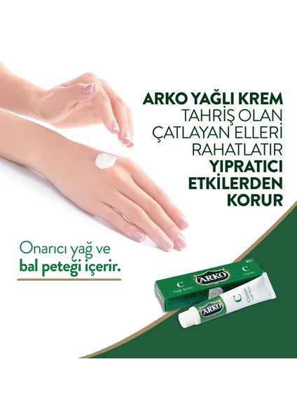 Klasik Yağlı Krem 20 cc 8'li Set