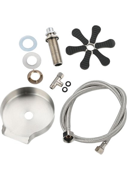 Dıy Lavabo I Aksesuarları 8 cm Adaptü 1/2 Inç, Sütü (Yurt Dışından)