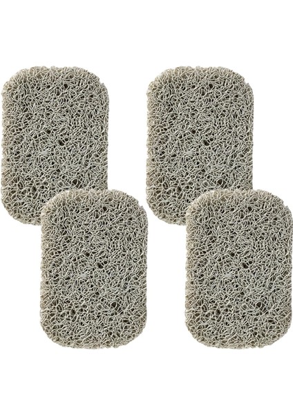 Sünger Ped Koruyucular Tepsi Yemekleri Ev Temizliği Gri (Yurt Dışından)