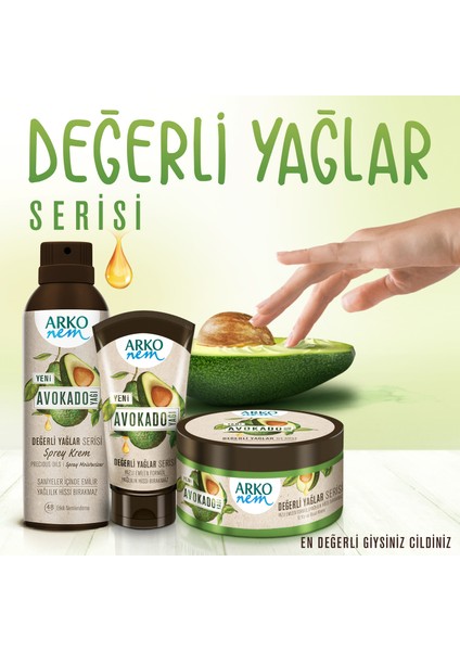 Nem Değerli Yağlar Avokado Sprey Krem 3X150ML