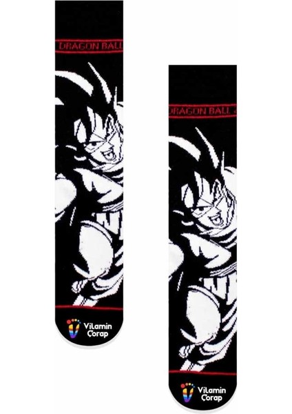 Anime Son Goku Renkli Çorap