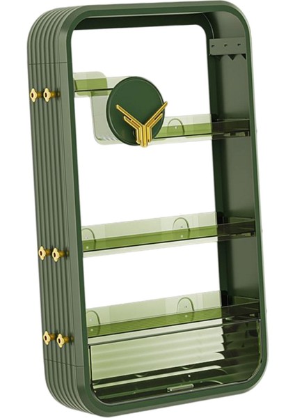 Banyo Vanity Tutucu Raf, Çok Fonksiyonlu Kozmetik Makyaj Depolama Rafı, Yeşil (Yurt Dışından) fiyatları