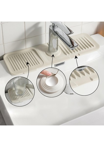 Musluk Su Mat Lavabo Damlama Ikanabilir Ev Için (Yurt Dışından)