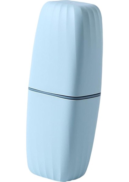 Seyahat Otel Kamp Açık Mavi Için Seyahat Diş Fırçası Tutucu Diş Fırçası Konteyner Vaka (Yurt Dışından)