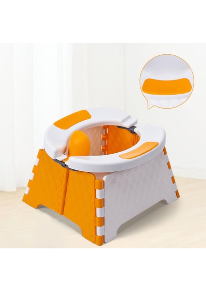 Taşıma Için Portatif Katlanabilir Koltuk Turuncu (Yurt Dışından) fırsatları