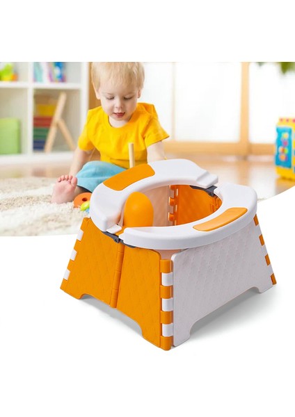 Taşıma Için Portatif Katlanabilir Koltuk Turuncu (Yurt Dışından) indirimleri