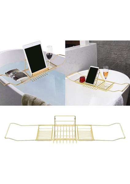 Teleskopik Küvet Tepsisi Düzenleyici Sepet Depolama Kitapları Tutar// (Yurt Dışından) modelleri