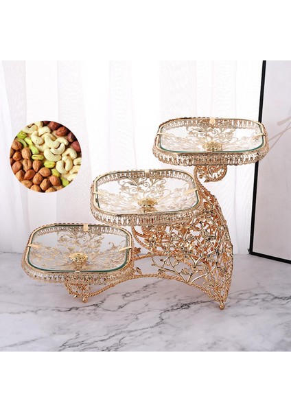 Meyve Kasesi Icı 3 Katmanlı Tabağı I Şekerler Malzemeleri (Yurt Dışından) fiyatları