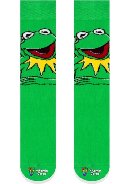 Limmon Store Kermit Renkli Çorap