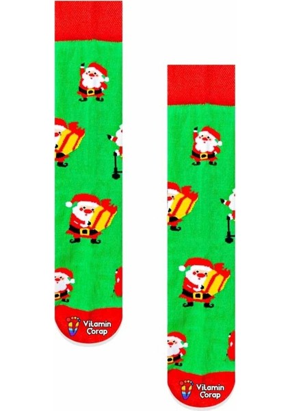 Noel Mini Renkli Çorap