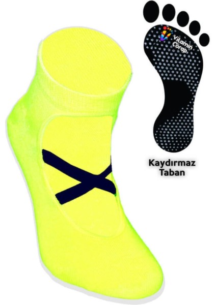 Yeşil Yoga Çorap