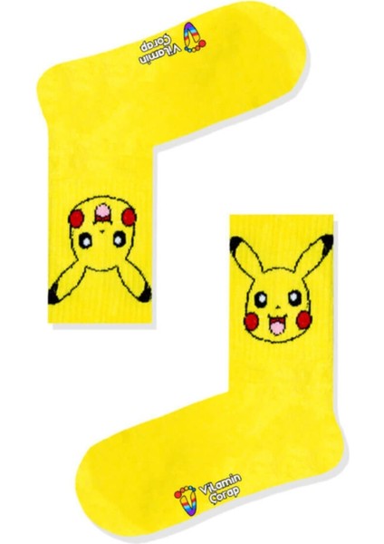 Pikachu Atletik Çorap