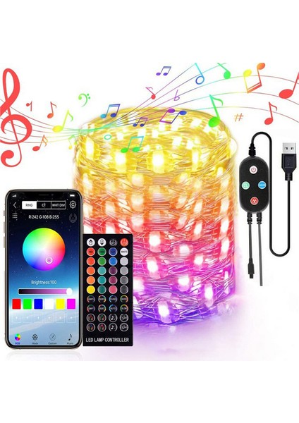 USB 'li Değişen LED Işık - Beyaz (Yurt Dışından)