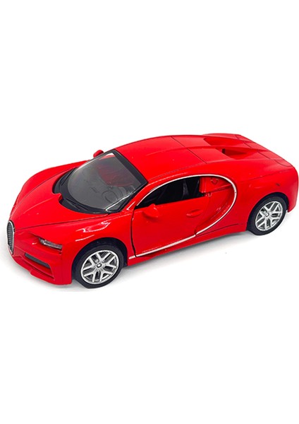 Diecast Metal Çek Bırak Araba - Kırmızı