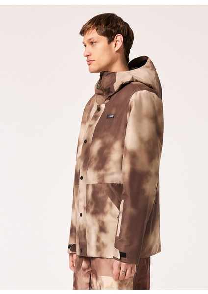 Kahve Erkek Kapüşonlu Kayak Montu FOA402345 Range Rc Jacket modelleri