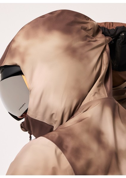 Kahve Erkek Kapüşonlu Kayak Montu FOA402345 Range Rc Jacket fırsatları