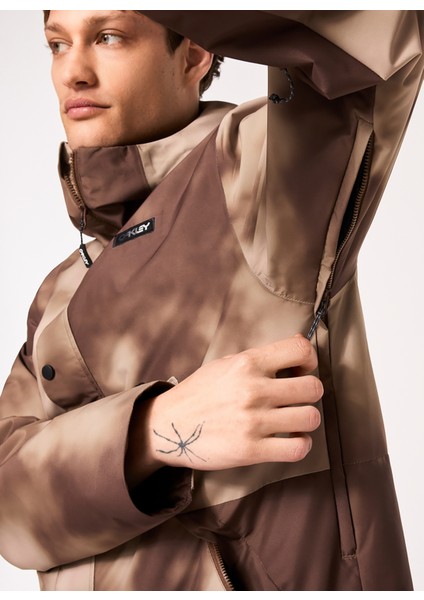 Kahve Erkek Kapüşonlu Kayak Montu FOA402345 Range Rc Jacket indirimleri